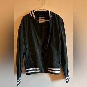 Green varsity jacket, size medium!